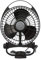 SEEKR Bora, 748CAWBX, Compact 3-Speed Direct Wire Cabin Fan, 100/130 CFM, 12V, Black