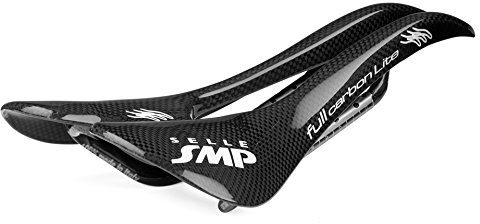 SMP Unisex – Erwachsene Full-Carbon Lite Sattel, Schwarz, One Size