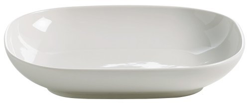 Maxwell & Williams Bisou Coupe, Saladier, Corbeille à Fruits, 22cm x 19cm, Porcelaine, Blanc, P73122
