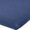 Erwin Müller Topper-Spannbettlaken Freising Elasthan-Jersey-Stretch - dunkelblau Größe 90x190 cm - 100x220 cm - dehnbar, antipilling, bügelfrei, Rundumgummi