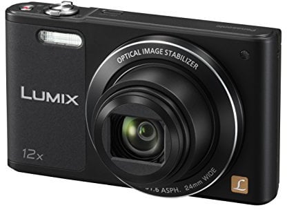 Panasonic Lumix Appareil Photo Compact Familial DMCSZ10EFK (Capteur 16MP, Zoom Lumix 12x, Grand angle 24mm, Ecran Inclinable, Vidéo HD, Modes Selfies, Stabilisé) Noir â€“ Version Française