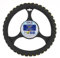 alca® Lenkradhülle Soft gelb 37-39 cm weicher Schaumstoff Universal Auto Lenkradbezug Lenkradschutz langlebig Anti-rutsch wärmend