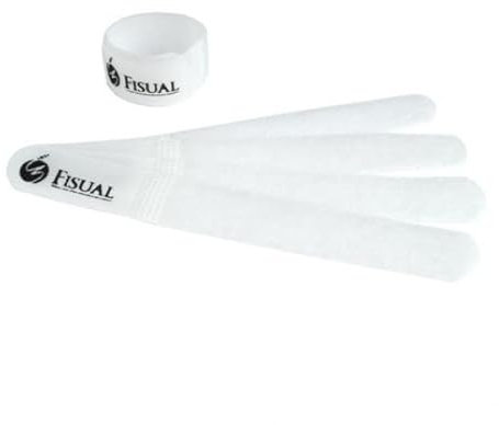 Fisual Chunky Cable Ties White 100 Pack