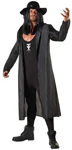 Morph Klassik WWE Undertaker Kostüm für Herren, Perfekt für Cosplay und Karneval, Offiziell Lizenziert, XL
