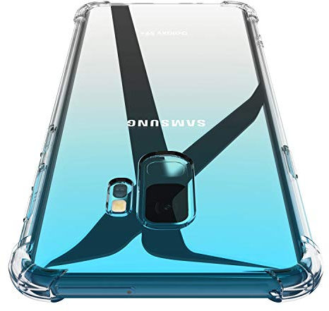 Losvick Coque pour Samsung Galaxy S9, Clear Silicone Ultra Mince Premium TPU Quatre Coins Renforcé Housse Souple Gel Protection Antichoc Anti-Rayures Bumper Etui Cover pour Galaxy S9 - Transparent