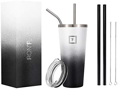 IRON °FLASK Classic Tumbler - 945 ml, Vacuum Insulated Stainless Steel, Hot Cold, Double Walled, Thermo Travel Mug, Water Metal Canteen