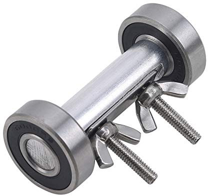 TF Knife Sharpener Angle Guide, Silver, Stainless Steel, Quick & Labor-saving, for Chisels, Woodworking Tools