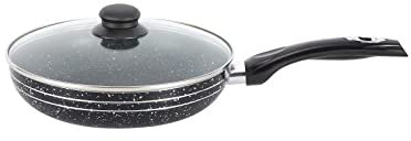 GonZalo GraCia. Non Stick 30cm Frying Pan Granite Marble Coated Pan for Gas, Electric Induction Hob