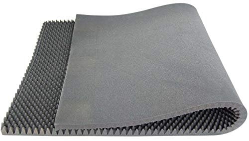 2 qm Adam Hall Hardware 019450 - Noppenschaumstoff Pyramidenschaumstoff Akustikschaumstoff Dämmschaumstoff (1, Noppenschaumstoff 200 x 100 x 5 cm)