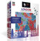 PuzzleMap London Puzzle Stadtplan - XXL 500 Teile - Mit Booklet & Faltkarte - 68x48cm Motivgröße - Reiseführer Geschenk Souvenir