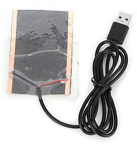 Joyzan Reptile Heating Pad, Waterproof Heat Mat Electric Film Carbon Fiber Heater Sheet Piece Constant Temperature Lightweight Warming USB Pad for Turtle Tortoise Snake Lizard Hermit Crab Amphibians