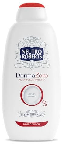 NEUTRO ROBERTS Dermazero Espuma Corporal Hipoalergénica Ideal para pieles delicadas y sensibles, sin jabón ni colorantes, adecuado para el uso diario y la higiene de los niños, botella de 600 ml