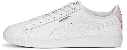 Puma Damen Vikky V3 LTHR Sneaker, White-Rose DUST Gold, 38 EU, Puma Weißes Roséstaub Puma Gold, 38 EU