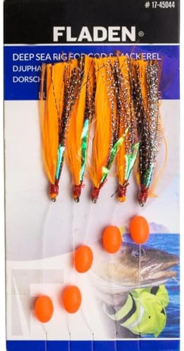 FLADEN Luminous Silk Rig - Feder-Vorfach