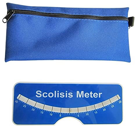 VEXIGO Pocket Scoliometer Medical Measuring Device for Back Scoliosis Diagnosis Portable Device for Measuring S pinal Alignment