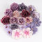 BOFUNX 20pcs Fiori Artificiali Margherita Teste di Fiori Artificiali Decorazioni Fiori Finti per Bouquet DIY Matrimonio Centrotavola Decorazione Domestica Festa Casa Nozze