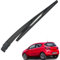 Ruolin Auto Heckscheibenwischer Schwarz, Ersatz Heckwischerarm Wischerarm Hinten + Scheibenwischer Wischer Set Kompatibel mit Opel Astra H 2004–2010, Kompatibel mit Opel Corsa E 2014-2019