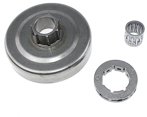 ICOOYO Tamburo frizione cerchione pignone per Oleo-Mac 930 937 938 941 942 944 945 946 947 950 951 952 GS520 Efco 138 141 142 145 146 147 151 151 52 MT5. 200