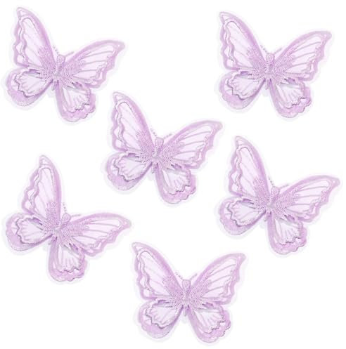 Mini Pince à Cheveux Papillon, 6 Pièces Épingle à Cheveux Papillon Épingle à Cheveux Petite Pince Papillon Cheveux Fille, Barrette Papillon Cheveux Fille, Accessoires pour cheveux pour Femmes Filles