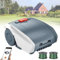 Eastnmythet Robot Tondeuse Automatique Max 1500 m², Tondeuse à Gazon télécommandée Auto-Rechargeable avec Fil périphérique, avec Navigation GPS