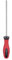 sourcing map Ball Head Hex Screwdriver 4mm x 125mm Magnetic Ball End Hexagonal Precision Screw Driver Hex Design Wrench