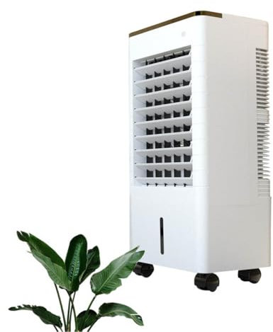 Climatiseur portable, ventilateur de refroidissement portable, refroidisseur d'air par évaporation puissant for la maison et le bureau