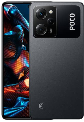 Xiaomi POCO X5 Pro 5G Smartphone 6GB/128GB 6.67 Display 5000mAh 67W Fast Charging Snapdragon 8 Gen 1(Black) (Ricondizionato)