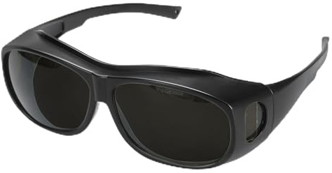 QUARKZMAN Lunettes de Sécurité pour Soudure Ir Shade 5 Lunettes de Protection Ppe Anti-Lumière Anti-Rayures Légères Lunettes de Protection pour Soudure pour Hommes Et Femmes