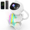 PKBD Bluetooth Speaker Astronaut Galaxy Projector Star Projector 8 Colors Night Light Kids for Bedroom Decor Starry Sky Projection 8 Galaxy Nebula,Gift Idea for Boys Girls Adults-Spaceship