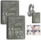 (Neue Upgrades) Aousavo NP-45 (2PCS) ersatz akku NP-45 Kompatibel mit SteelSeries Arctis Nova Pro 61527 Wireless Multi-System Bluetooth Gaming Headset 82-2-7136898 Spare Accu Pack 700mAh NP-45