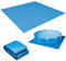 LYPPUL Tapis de sol de piscine, 274 x 274 cm, pliable, imperméable, carré, tapis de protection pour piscine à cadre et piscines hors sol