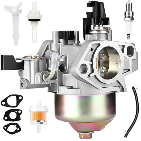 Carb Carburetor GX390 Carburetor/Fit for Honda GX340 13 HP 13HP 11HP GX 390 Engine Replace 16100-ZF6-V01 with Fuel Filter Gasket