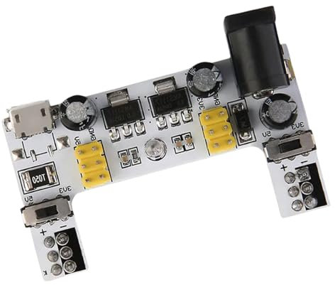 MB102 USB 2 Channel Board 5V 3.3V USB Power Supply Module Breadboard Power Supply Module Fit Bread Board