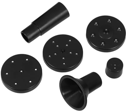 MERRYHAPY Kit Ugelli per Fontana Solare in Plastica Resistente Adattatori per Pompa da Esterno Accessori per Abbeveratoi Uccelli e Laghetti da Giardino con Diverse Forme d Acqua