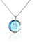 Silberkette Halskette 925 Silber Sternzeichen Tierkreiszeichen Jungfrau hergestellt mit Swarovski®Kristall