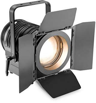 Cameo TS 200 WW - Theater-Spot mit Fresnel-Linse und warmweißer 180 W LED in schwarzem Gehäuse