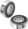 Othmro 6203 2RS Rillenkugellager 17 mm x 40 mm x 12 mm P0 Gcr15 2 Stück
