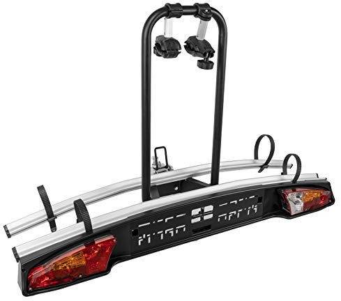 VDP Auto Fahrradträger Merak Tilting 2 – universal Heckträger für 2 Fahrräder oder 2 eBikes