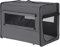 EUGAD Faltbare Hundebox B74xH56xT49cm für mittlere Hunde (Hundehöhe≤45cm&Hundelänge≤60cm) Hundetransportbox Auto Reisebox Autobox Hundetasche Katzentasche Katzenbox Grau 0339GL