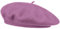 Van Der Rich ® - Baskenmütze (100% Wolle) Französisch Einfarbig - Damen (Mauve, One Size)