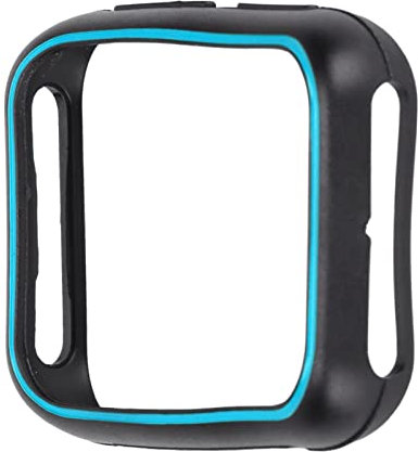 Yunseity Boîtier de Montre pour Oppo Watch 2 46 Mm, Coque de Protection en TPU Antichoc et Incassable(Noir Bleu)