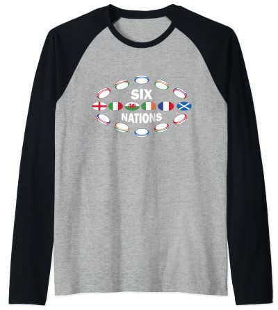 Rugby Six Nations T-Shirt Raglan