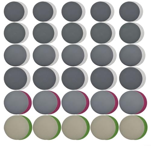 Wet and Dry Sanding Discs 3in/75mm, Hook and Loop Round Sandpaper Discs Grit 800/1000/1200/1500/2000/3000 for Wood, Metal, Car Polishing(120PCS)