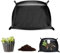 Pflanzmatte 100x100 cm,Wasserdichte Pflanzenmatte Gartenmatte,Pflanzunterlage Faltbar,Pflanzen Umtopfmatte Groß,Gartenpflanzmatte Schwarz Umpflanzmatte für Umtopf,Sämling,Bodenwechsel,Beschneiden