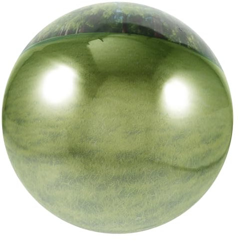 BESPORTBLE Hohlkugeldekoration Aus Edelstahl Weihnachtsdeko Gartenspiegelkugeln Gartenblickkugeln Außenspiegelkugeln Garten Reflektierender Reflektierende Kugel Rostfreier Stahl Silver