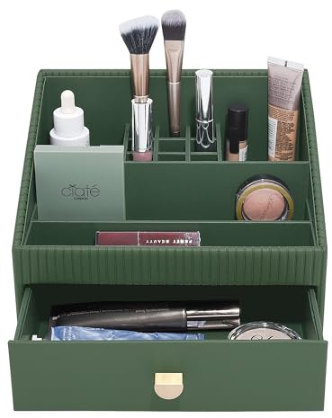 Stackers Smaragd-Make-up-Organizer