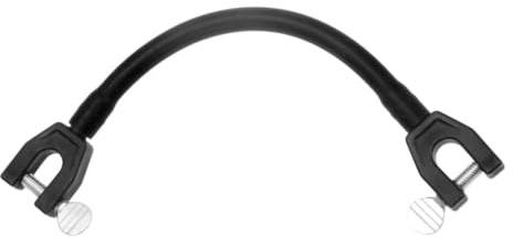 JUMPLAWN Connettore per Punta Sci in Rete Nera Morsetto Ampio per Allenamento Principianti, Aiuto per Controllo e Formazione della Cuneo