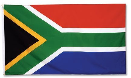 Südafrika Flagge Fahne 90 * 150 cm