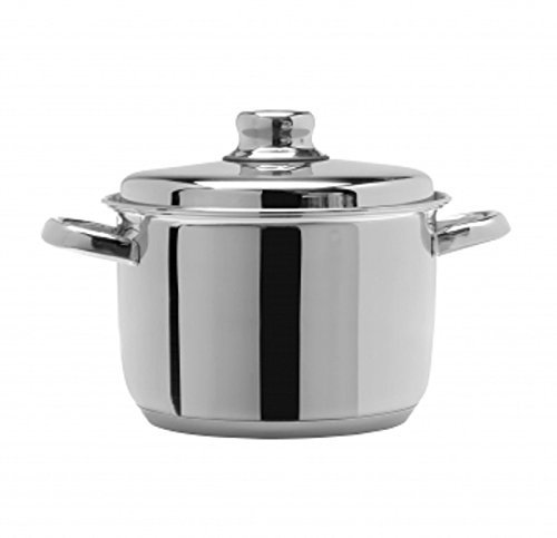 Castey – Cacerola con Tapa 32 cm, 15.0 l 18/10 Acero Inoxidable, con Tapa