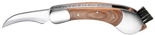 Legnoart – Porcino Coltello Funghi in Acciaio Inox Confezione Bulk, Beige, Pezzi